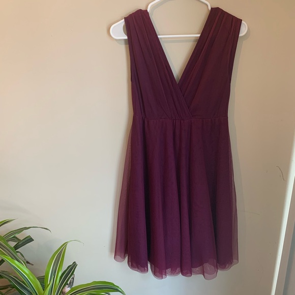 Anthropologie Mouilnette Souers Purple Tulle Dress - Picture 5 of 8
